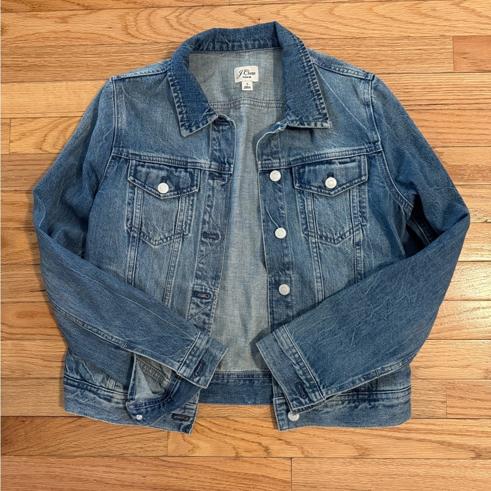 J. Crew Light Blue Denim Jacket